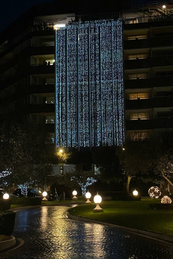 Illuminazione di lusso - Hotel Cavalieri Hilton Roma
