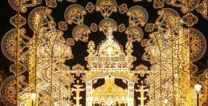 Luminarie feste patronali: le più belle tra eventi religiosi e culturali