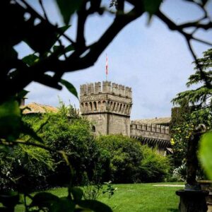 Visione esterna di una location per matrimoni a Roma