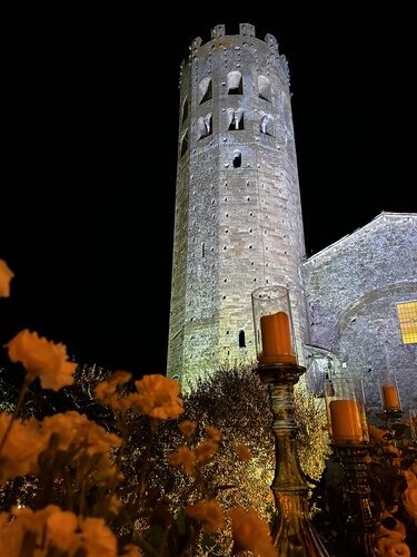 Lighting design per torre storica